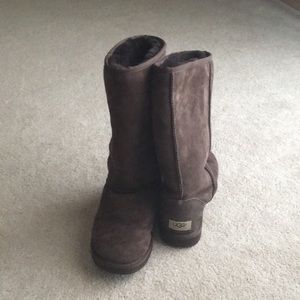 Tall brown Uggs